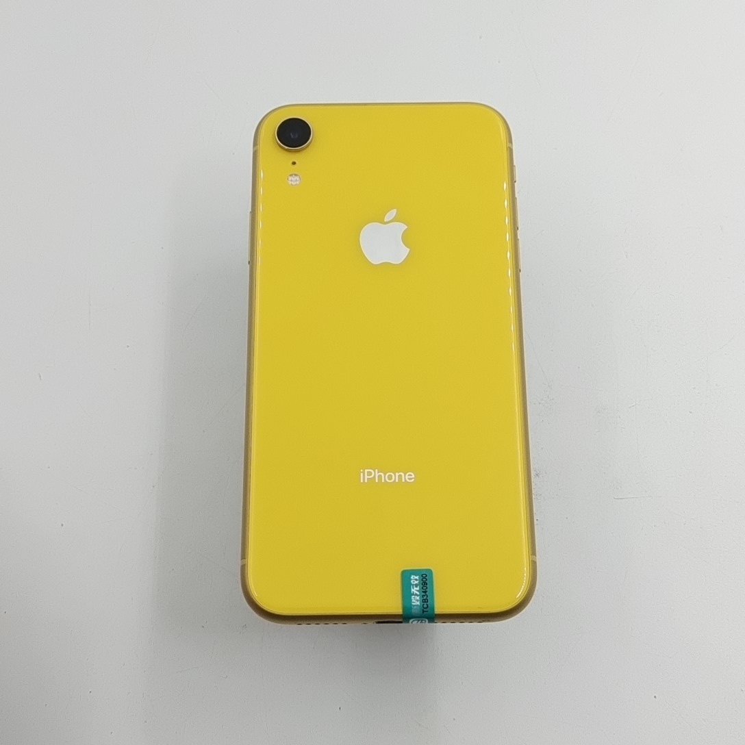 苹果【iPhone XR】黄色 128G 国行 9成新 
