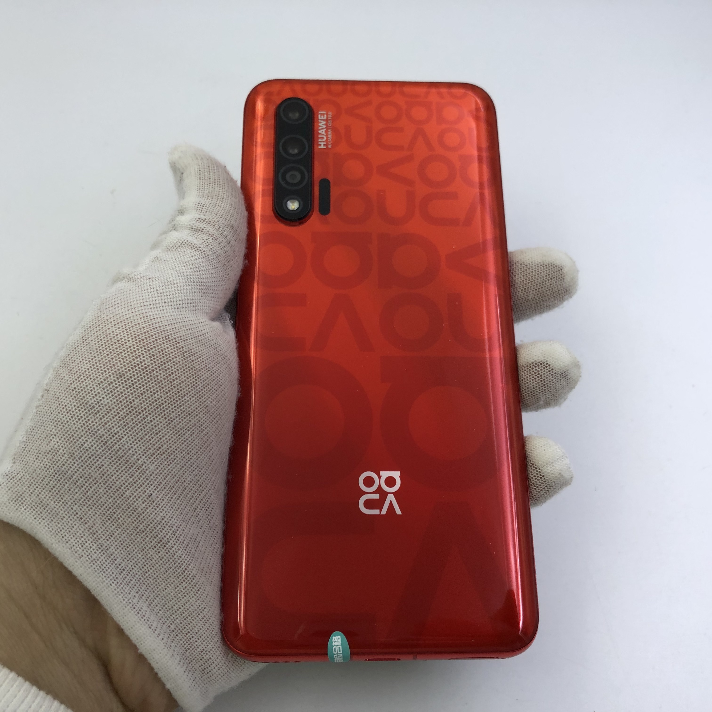 官方质检95成新 8g/128g 国行 蜜语红 5g全网通 华为 nova 6 5g