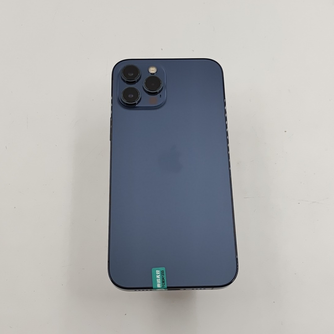 苹果【iPhone 12 Pro Max】5G全网通 海蓝色 256G 国行 95新 