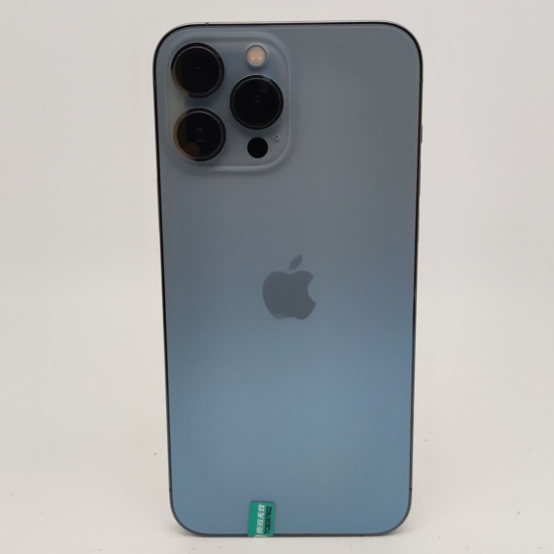 苹果【iPhone 13 Pro Max】5G全网通 远峰蓝色 256G 国行 9成新 