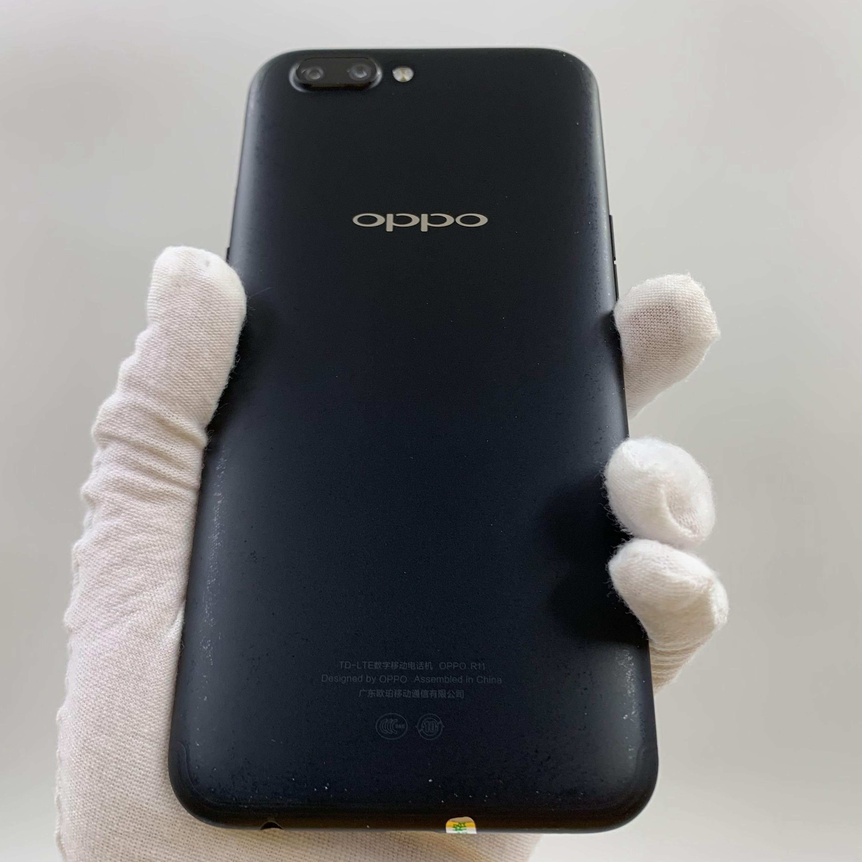 oppo【r11】全网通 黑色 4g/64g 国行 8成新 真机实拍