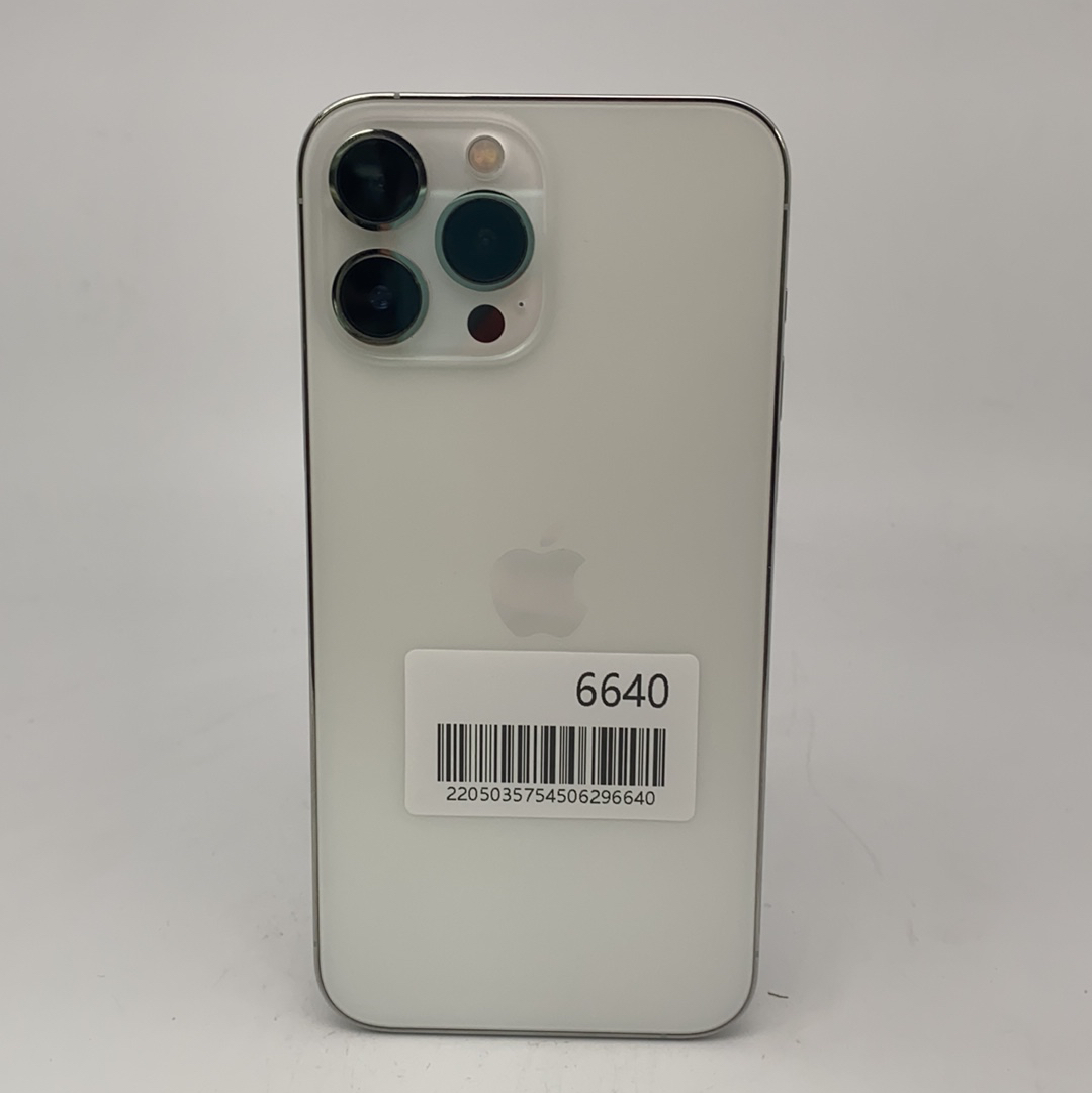 苹果【iPhone 13 Pro Max】5G全网通 银色 256G 国际版 95新 