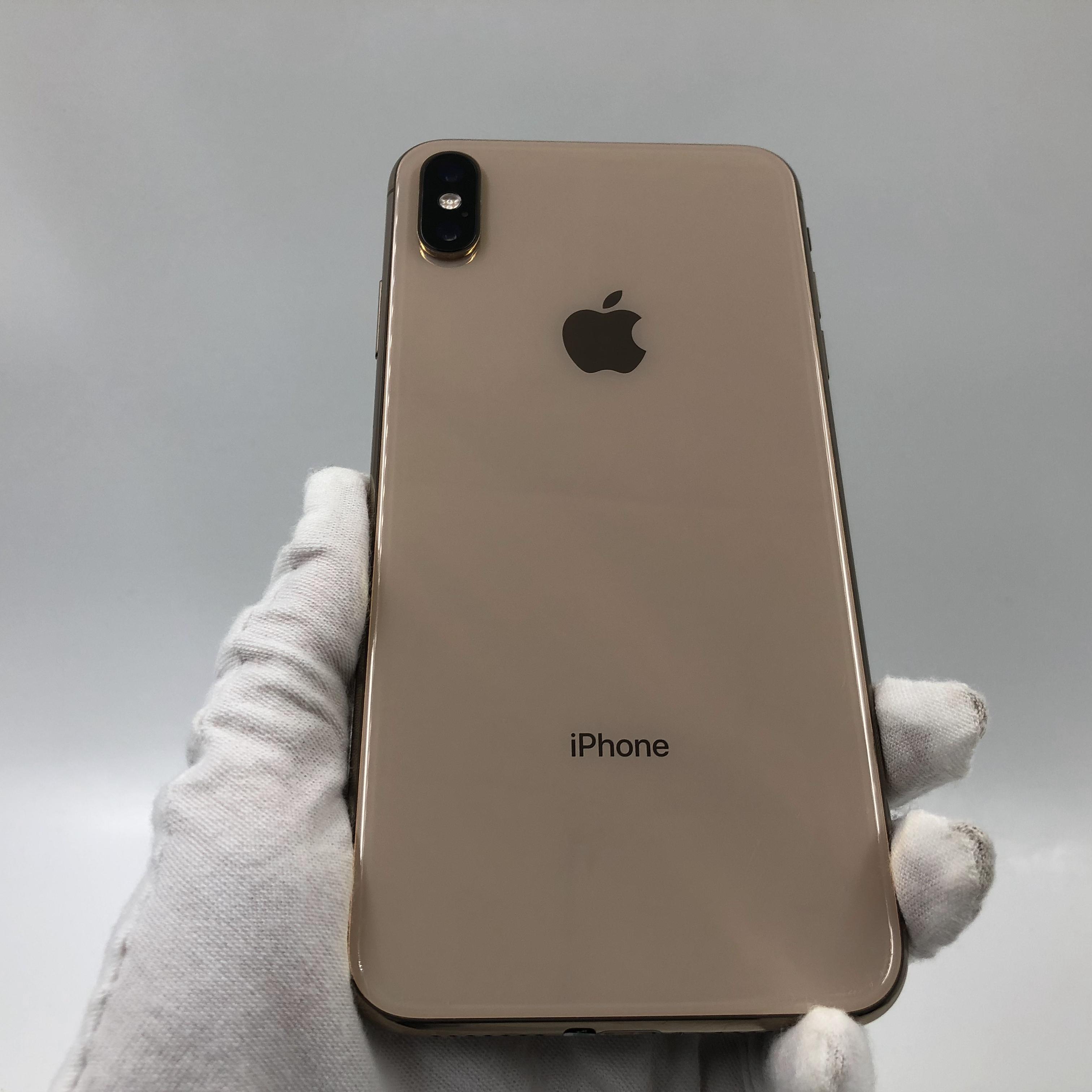 官方质检9成新 金色 64g 国行 4g全网通 苹果 iphone xs max