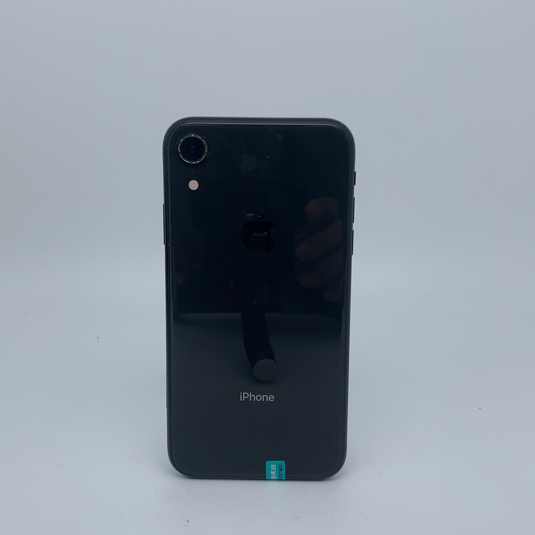 蘋果【iphone xr】4g全網通 黑色 128g 國行 8成新