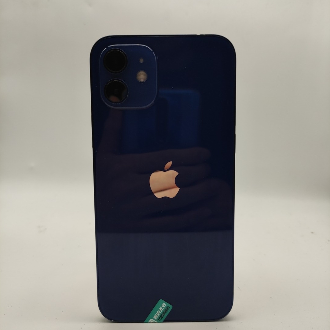 苹果【iPhone 12】5G全网通 蓝色 256G 国行 8成新 