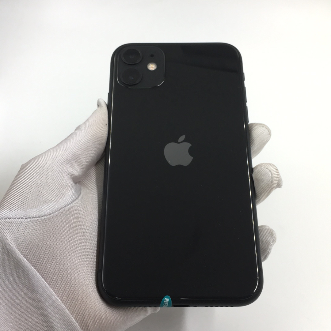 苹果【iphone 11】4g全网通 黑色 128g 国行 95新 128g 真机实拍
