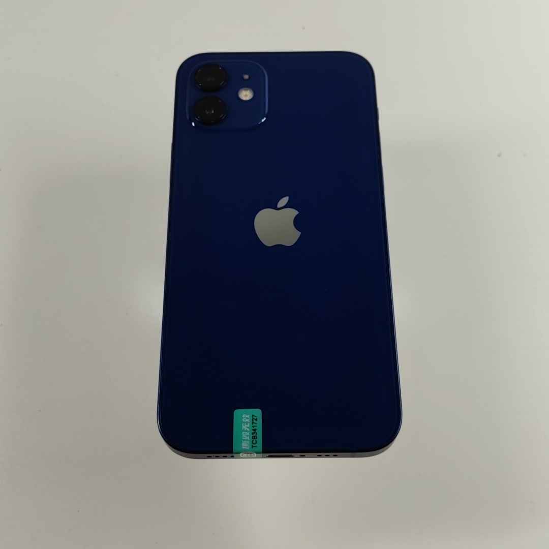 苹果【iPhone 12】5G全网通 蓝色 64G 国行 9成新 