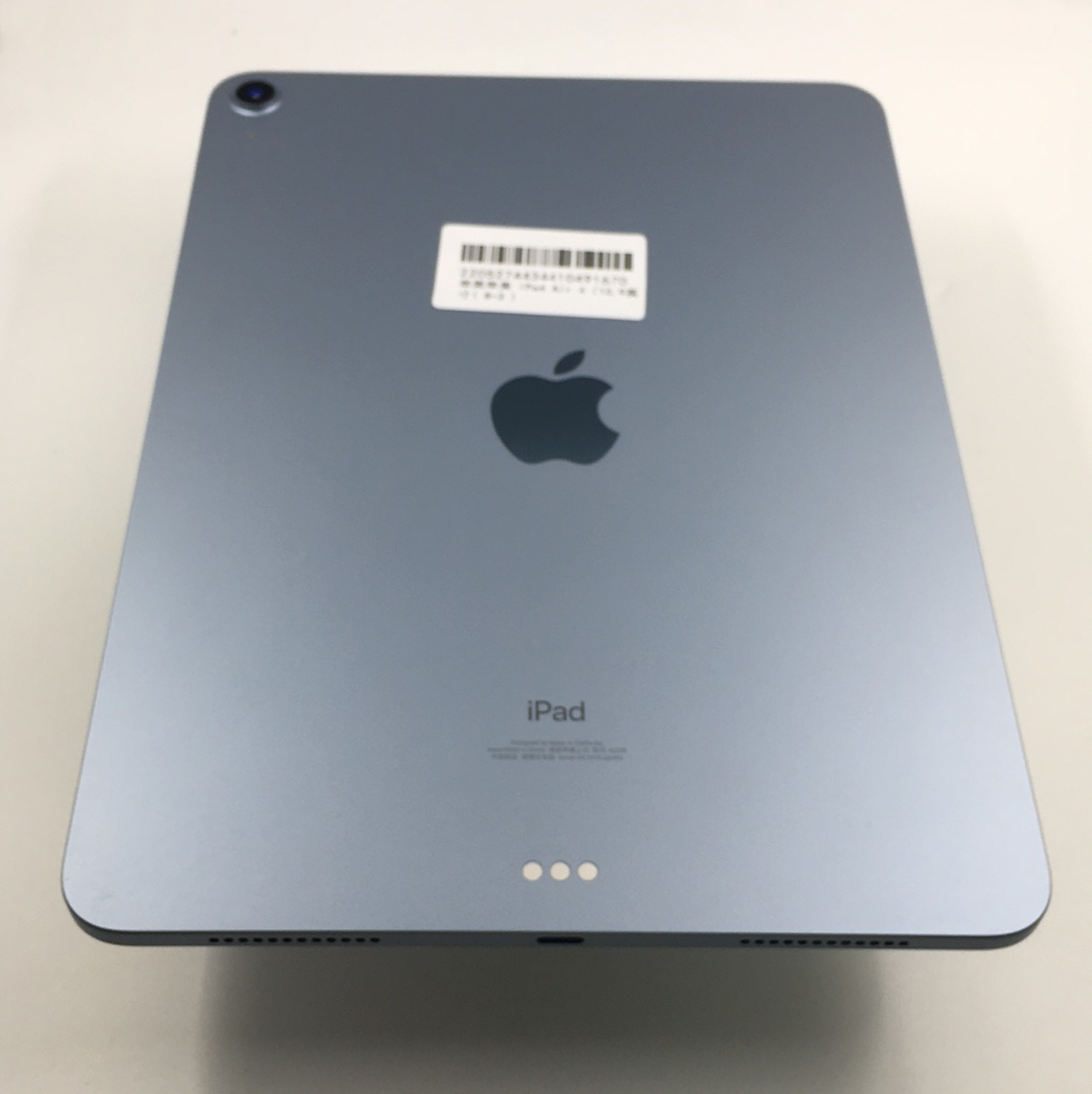 苹果【iPad Air4 10.9英寸 20款】WIFI版 天蓝色 64G 国行 95新 64G 真机实拍