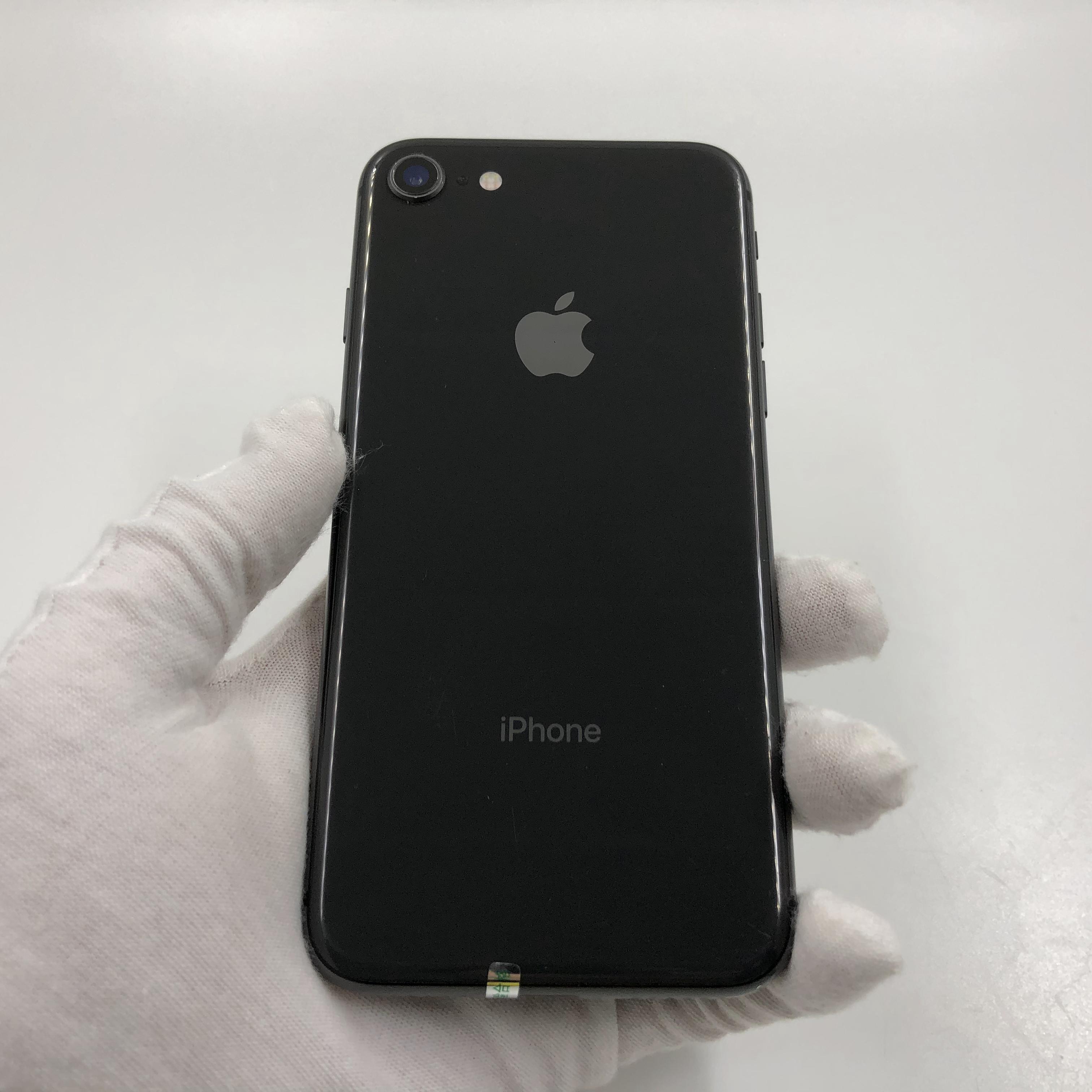 苹果【iphone 8】4g全网通 深空灰 64g 国行 8成新 真机实拍