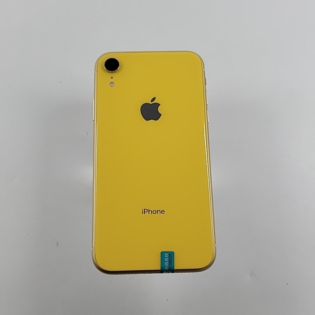 苹果【iPhone XR】黄色 128G 国行 8成新 