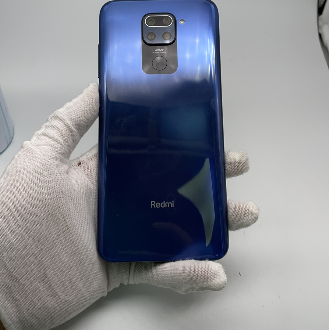 官方质检9成新 国行 4g/128g 天际蓝 4g全网通 小米 redmi 10x 4g