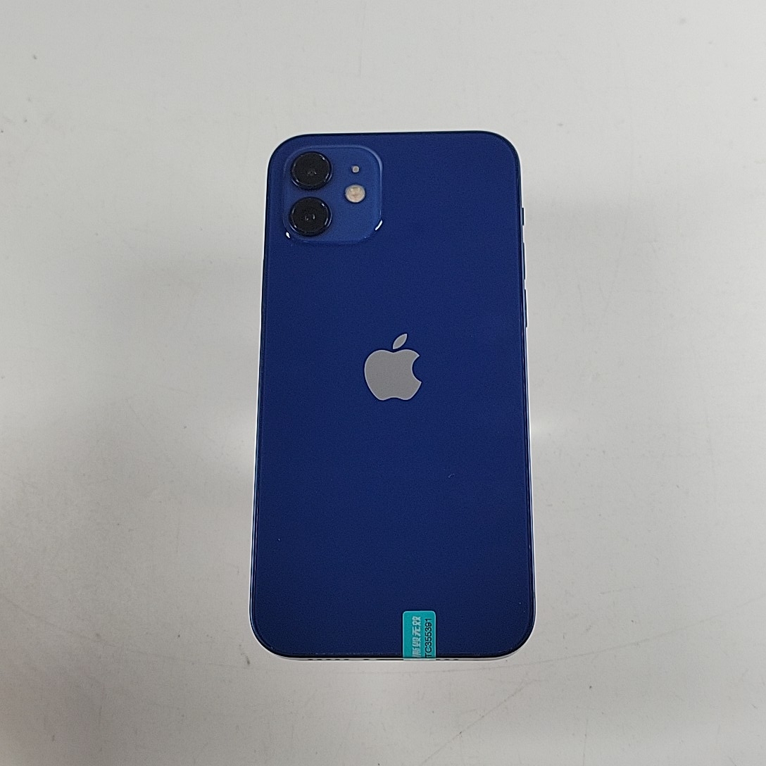 苹果【iPhone 12】5G全网通 蓝色 128G 国行 9成新 
