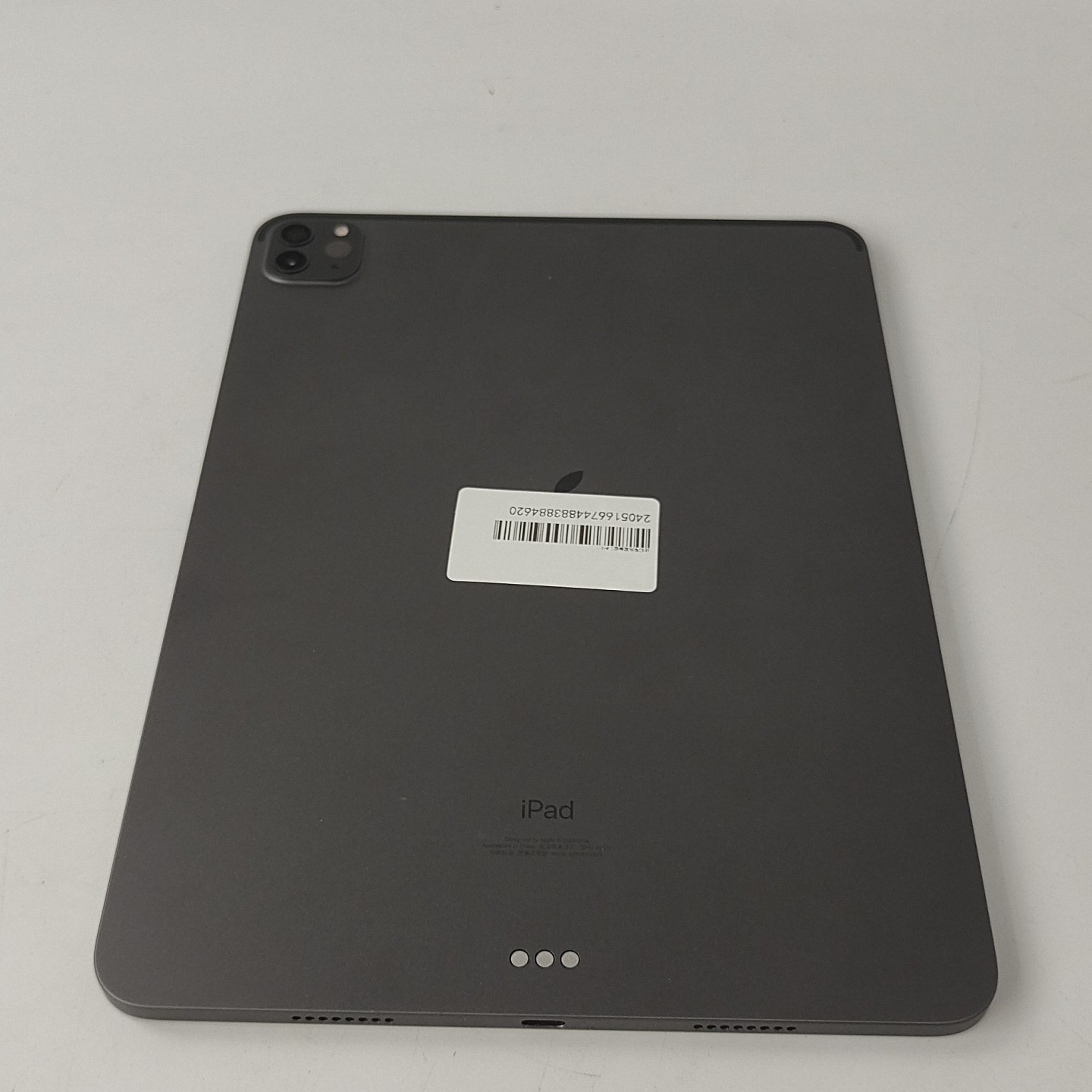 苹果【iPad Pro 11英寸 21款】WIFI版 深空灰 256G 国行 9成新 