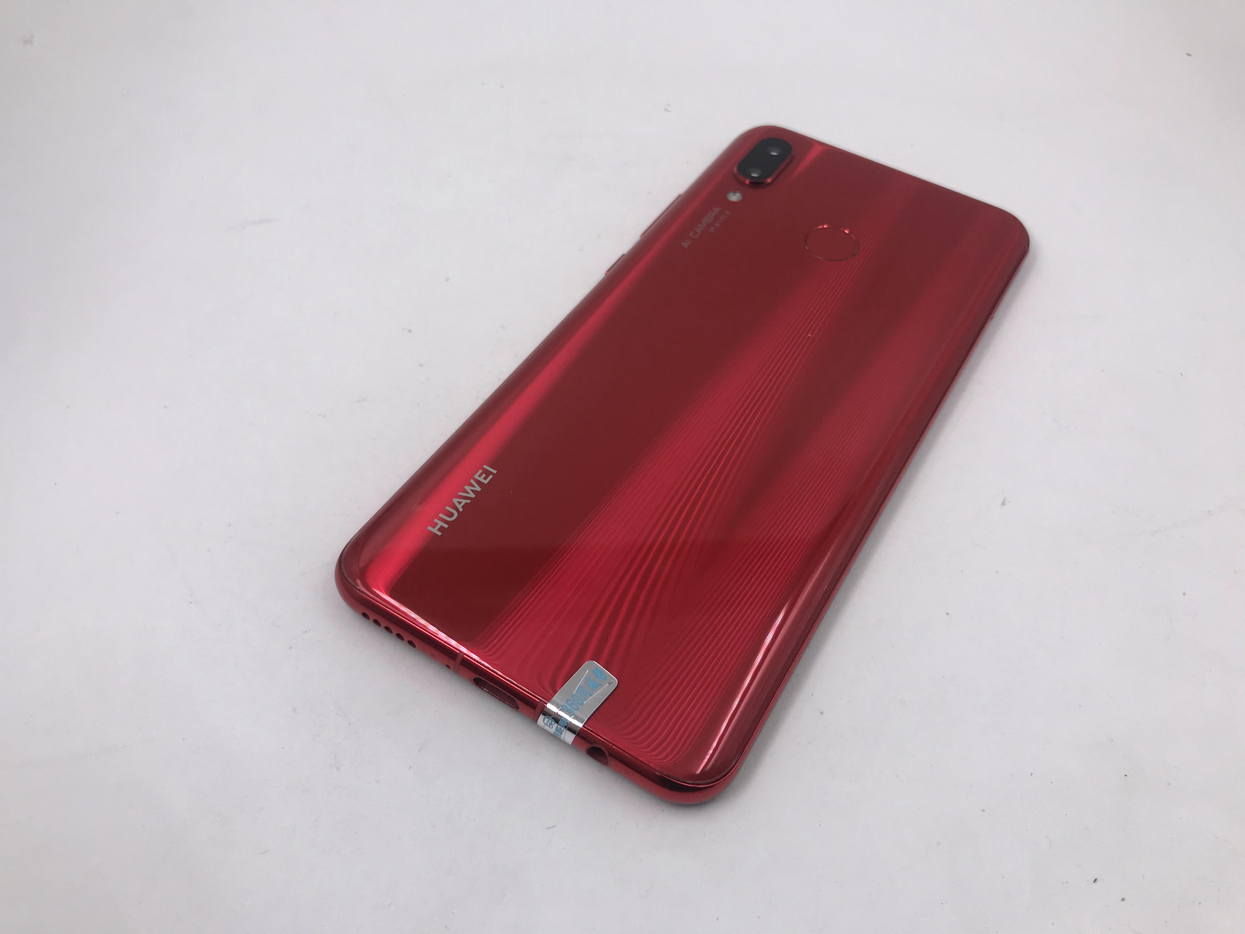 官方质检8成新及以下 全网通 6g/128g 国行 红色 华为 nova3