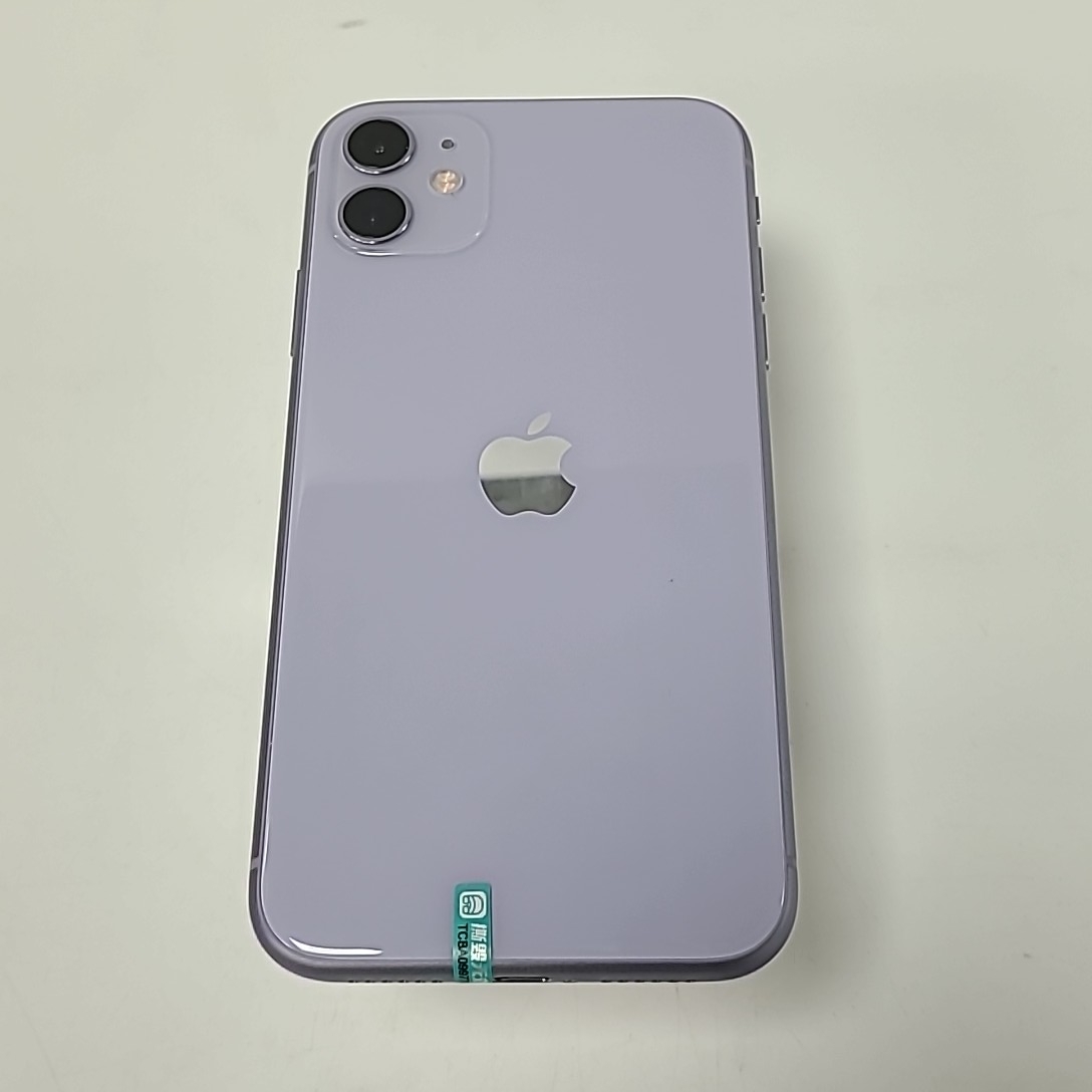 苹果【iPhone 11】紫色 64G 国行 95新 