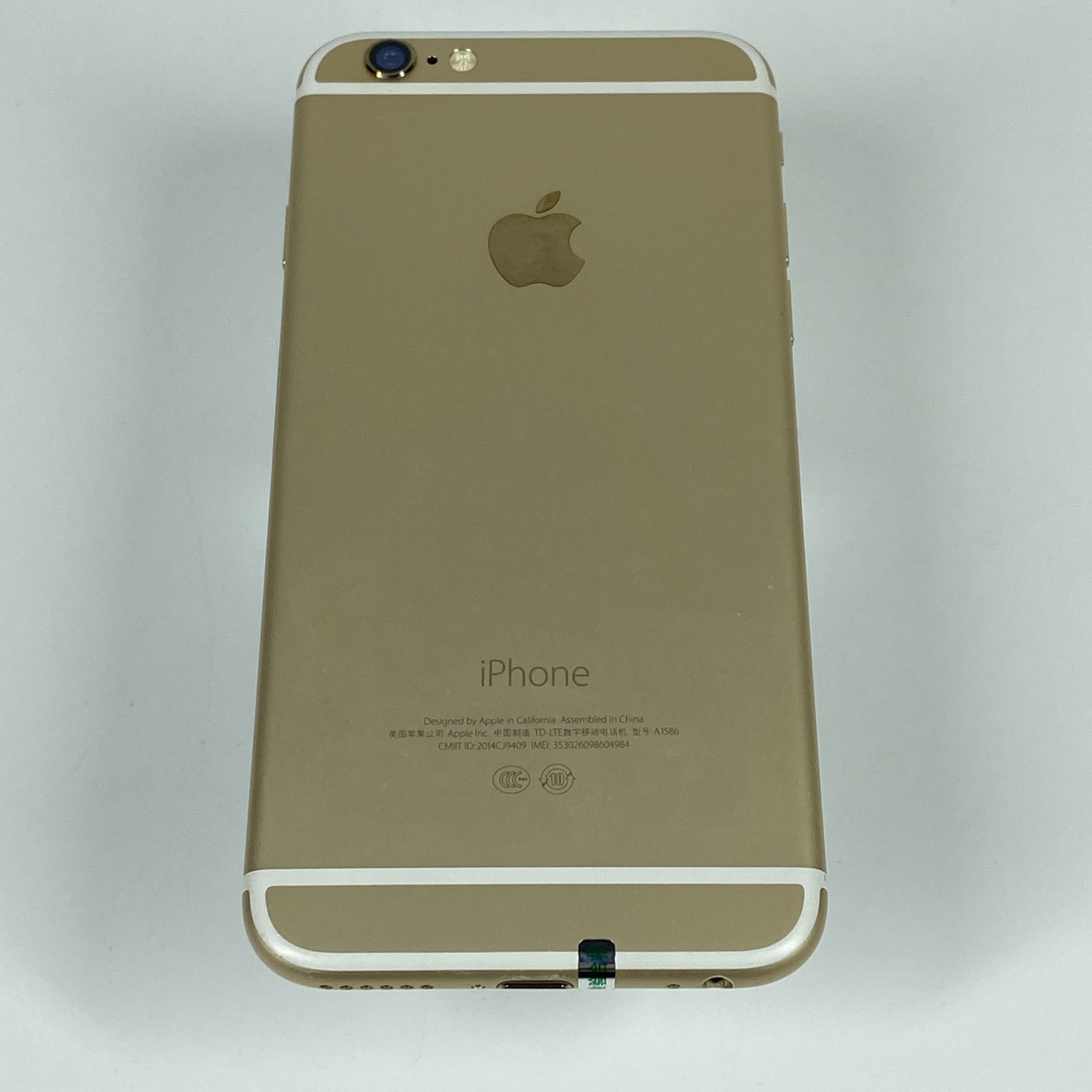 苹果【iPhone 6】4G全网通 金色 32G 国行 8成新 真机实拍