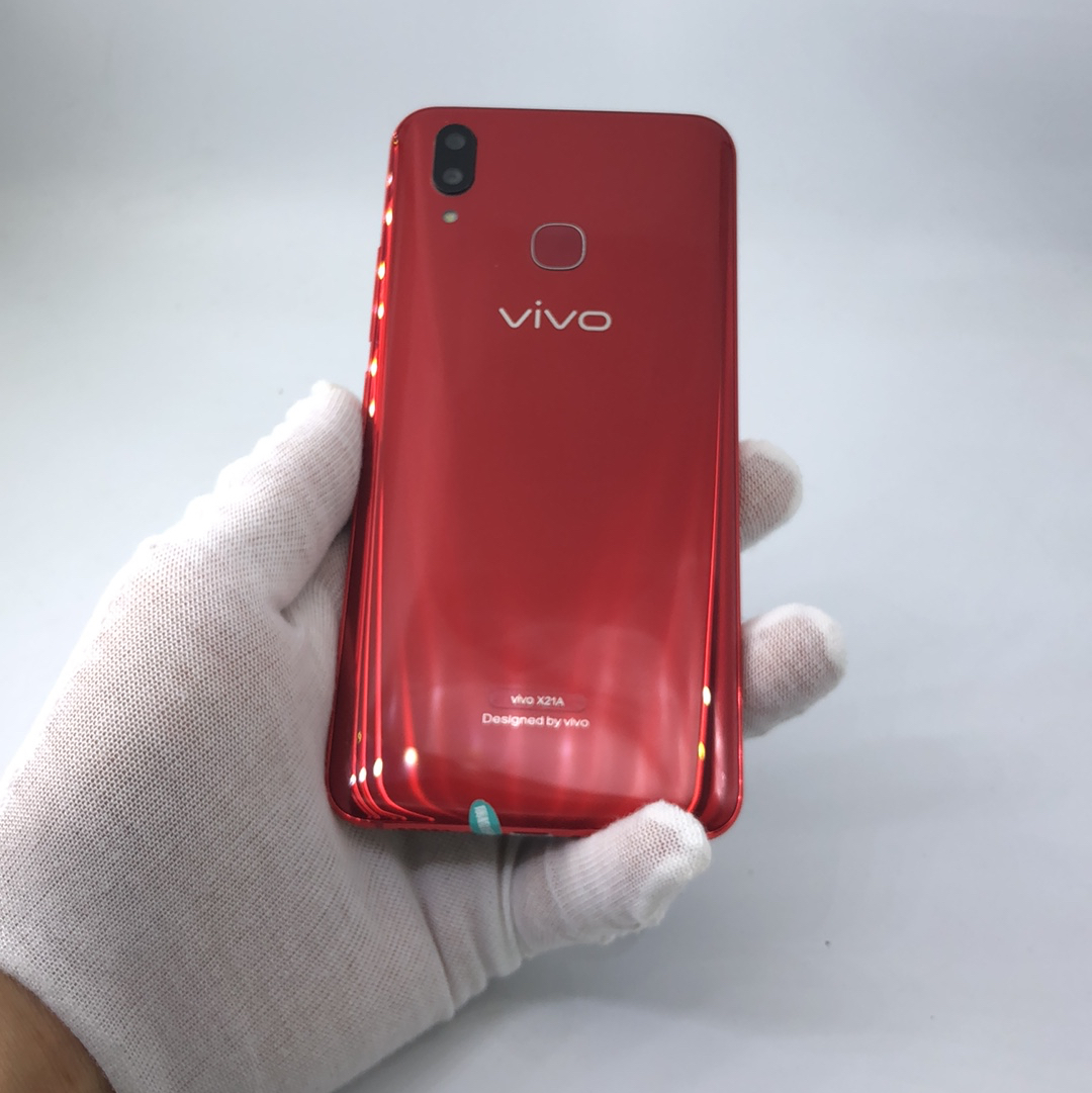 vivo【vivo x21】4g全网通 宝石红 6g/128g 国行 7成新