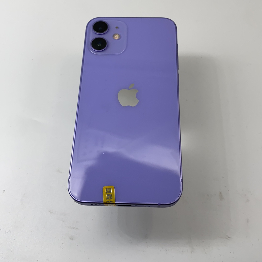 苹果【iPhone 12 mini】5G全网通 紫色 64G 国行 99新 