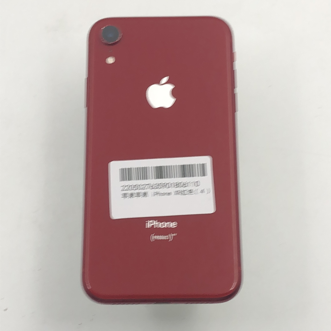 苹果【iPhone XR】4G全网通 红色 256G 国行 8成新 