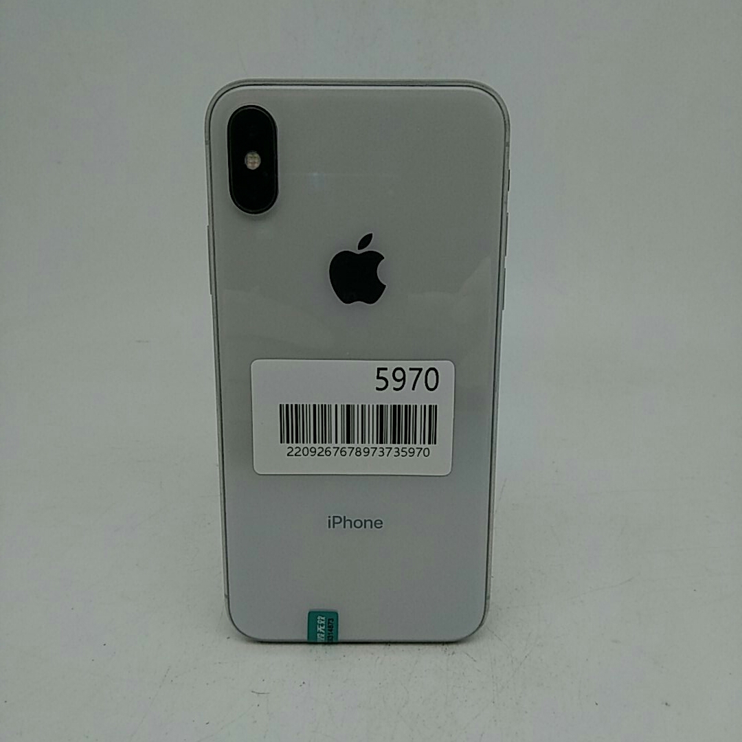 苹果【iPhone X】全网通 银色 64G 国行 9成新 