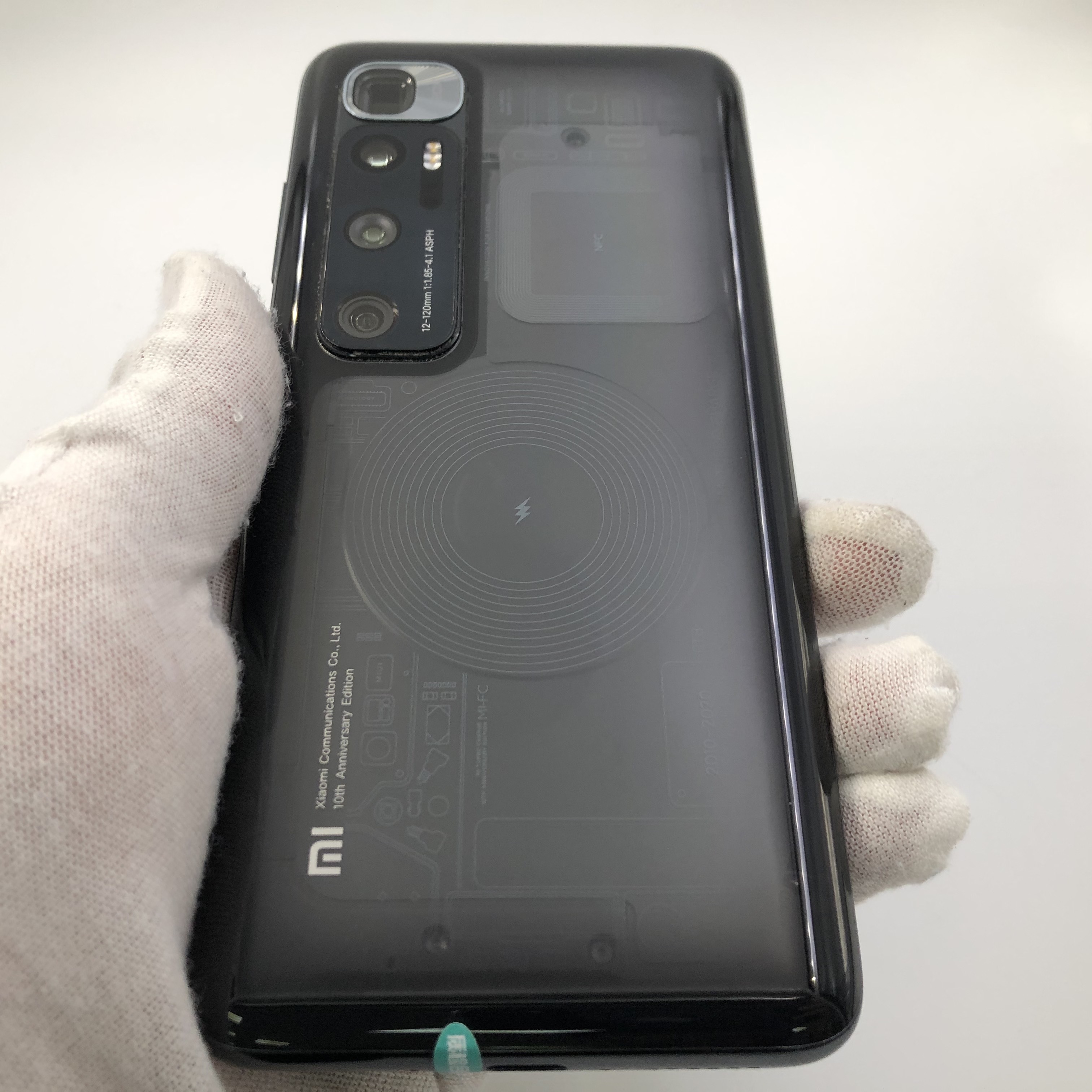 官方质检95成新 5g全网通 国行 透明版 8g/256g 小米 小米10 至尊 5g