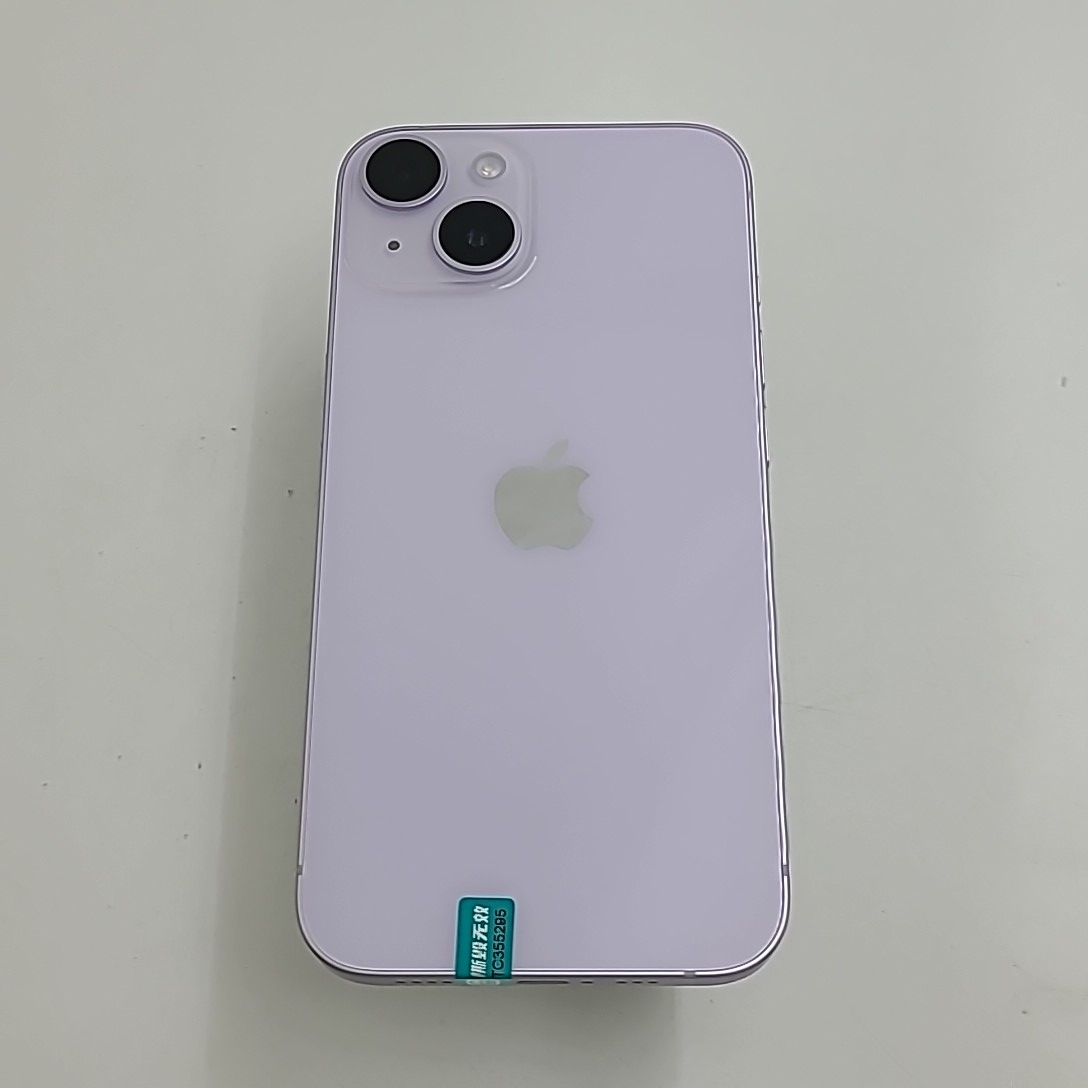 苹果【iPhone 14】5G全网通 紫色 128G 国行 99新 