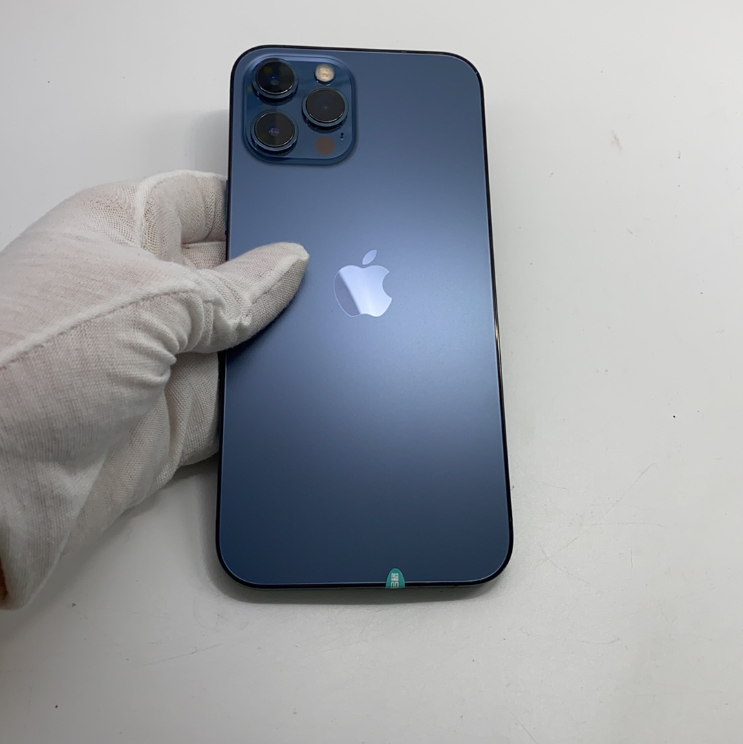 官方质检95成新 5g全网通 海蓝色 国行 128g 苹果 iphone 12 pro max