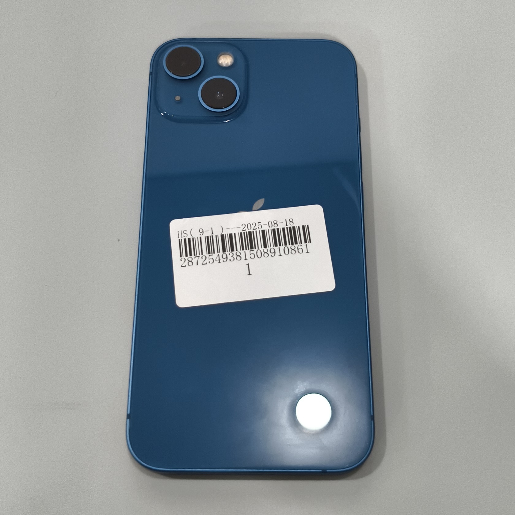苹果【iPhone 13】5G全网通 蓝色 128G 国行 9成新 