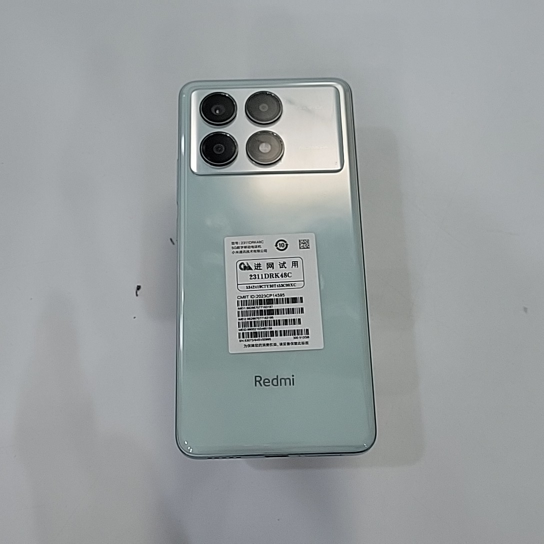小米【Redmi K70E】5G全网通 影青 12G/512G 国行 9成新 