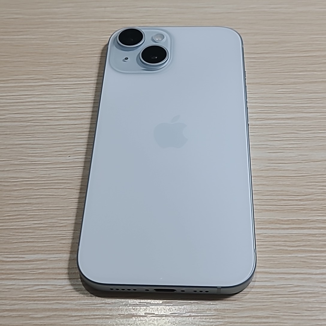 苹果【iPhone 15】5G全网通 蓝色 256G 国行 99新 
