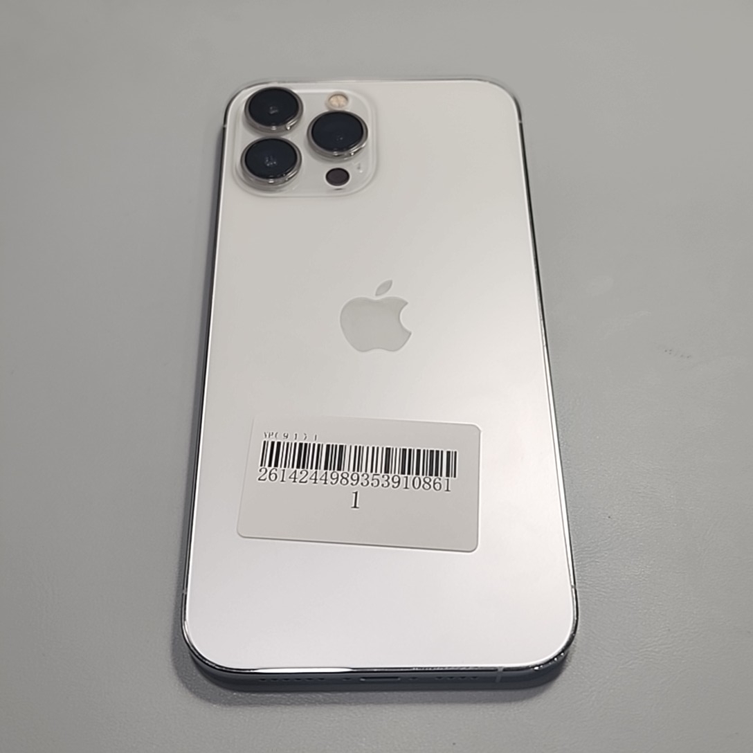 苹果【iPhone 13 Pro Max】5G全网通 银色 256G 国行 95新 