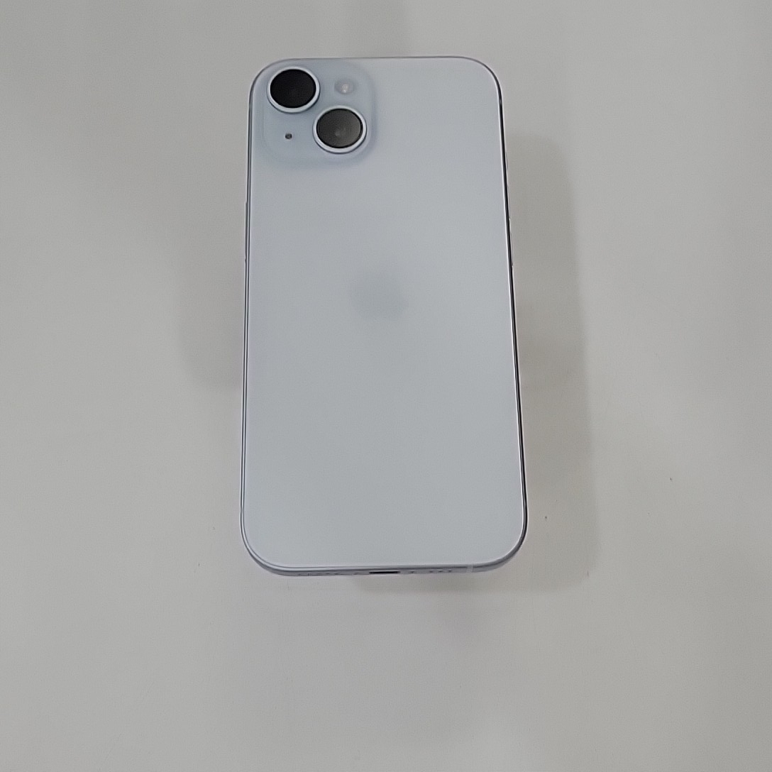 苹果【iPhone 15】5G全网通 蓝色 128G 国行 95新 