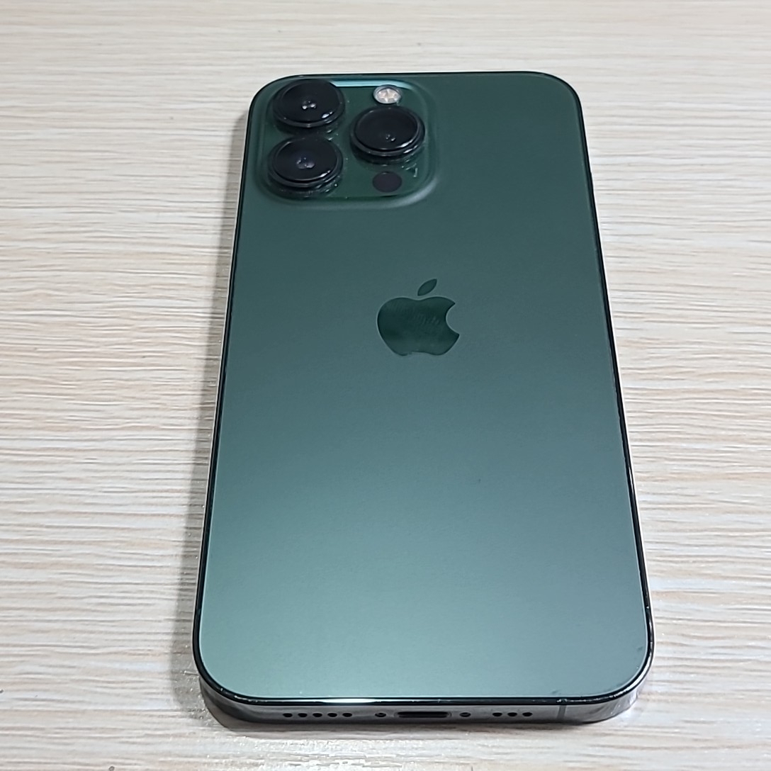 苹果【iPhone 13 Pro】5G全网通 苍岭绿色 256G 国行 9成新 