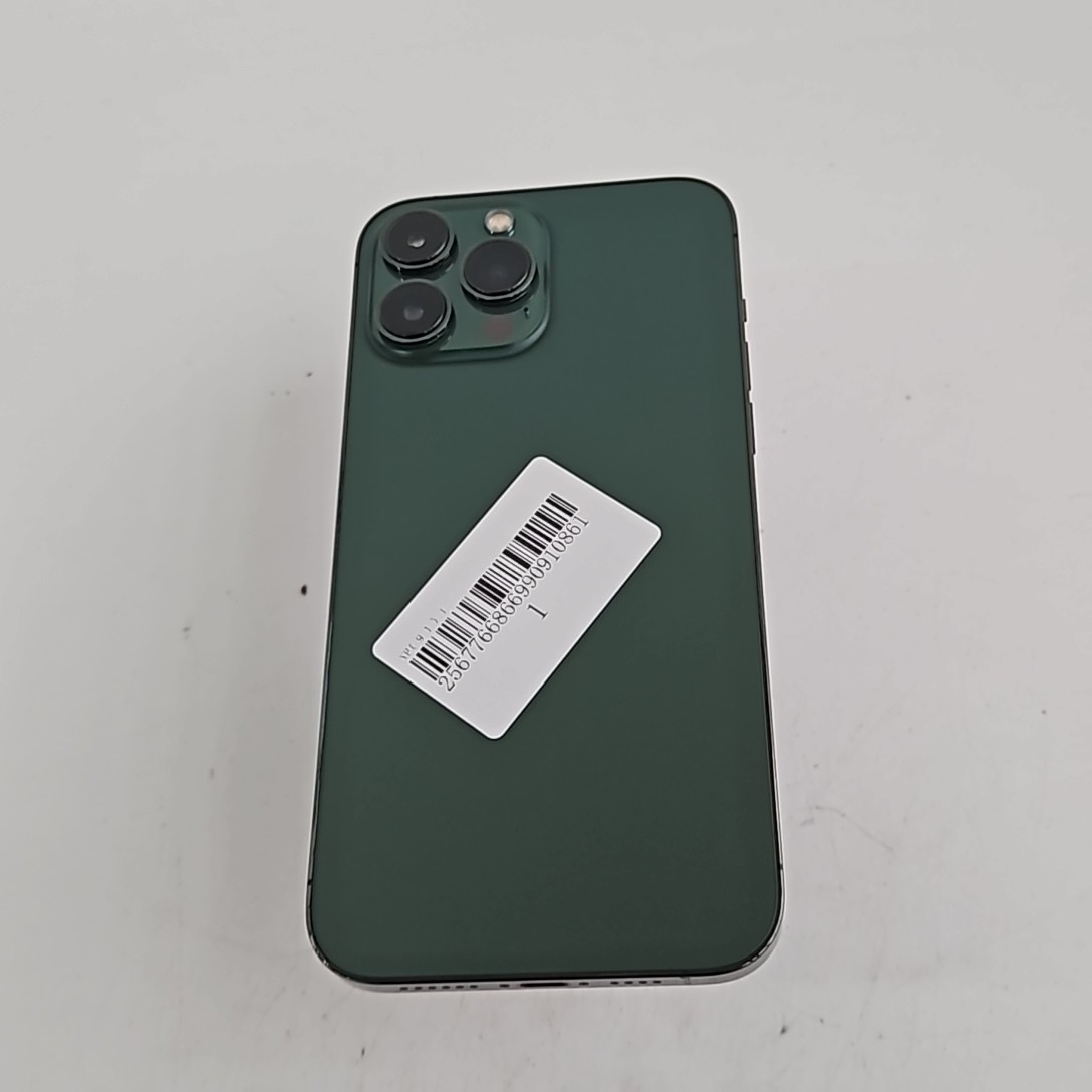 苹果【iPhone 13 Pro Max】5G全网通 苍岭绿色 256G 国行 95新 