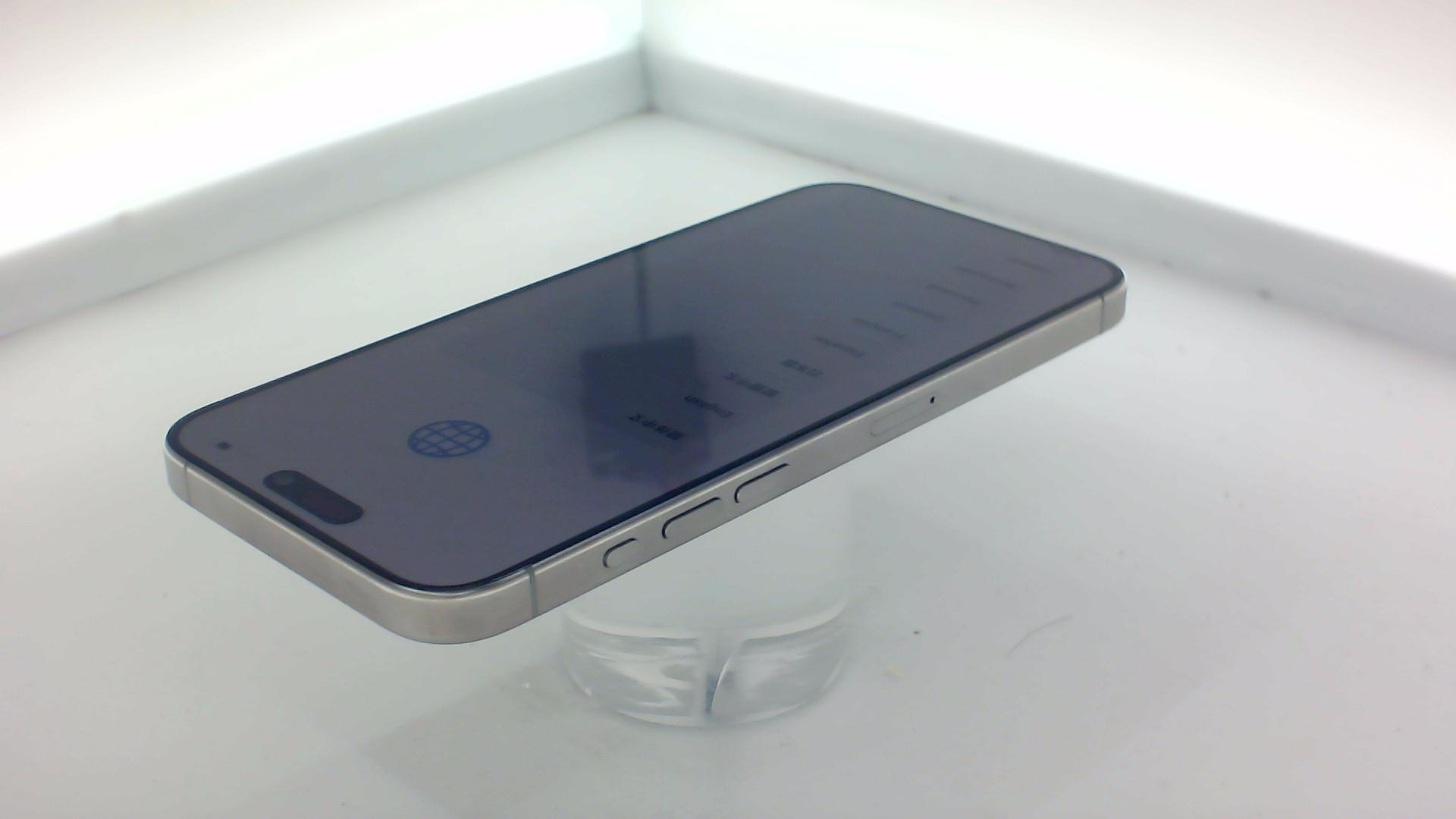 苹果【iPhone 15 Pro Max】5G全网通 原色钛金属 256G 国行 99新 