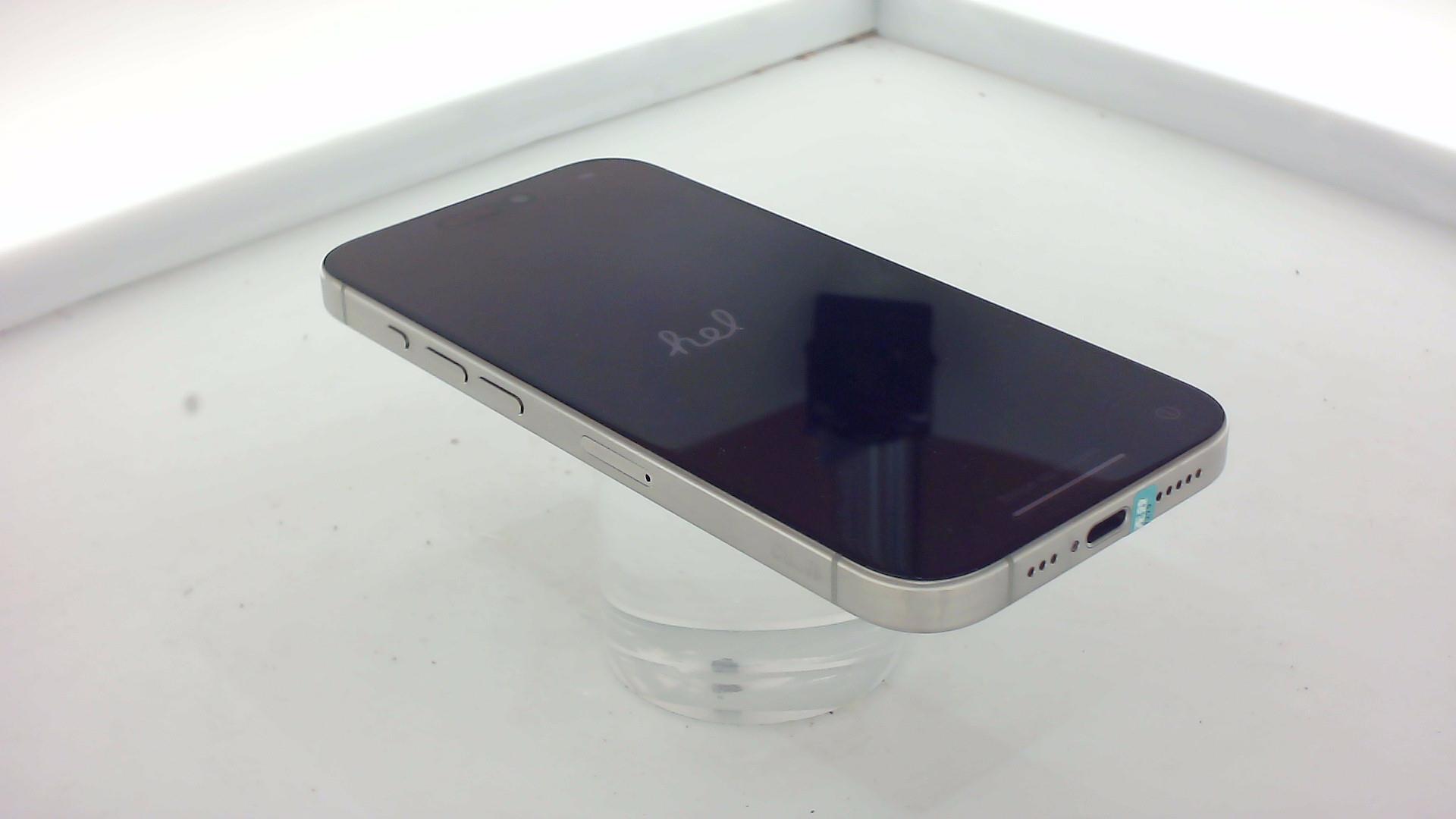 苹果【iPhone 15 Pro】5G全网通 原色钛金属 256G 国行 99新 