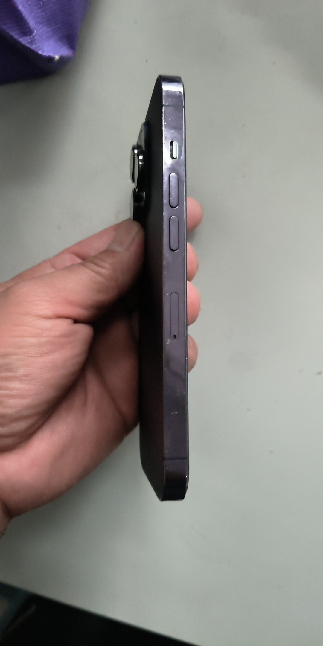 苹果【iPhone 14 Pro】5G全网通 暗紫色 256G 国行 9成新 