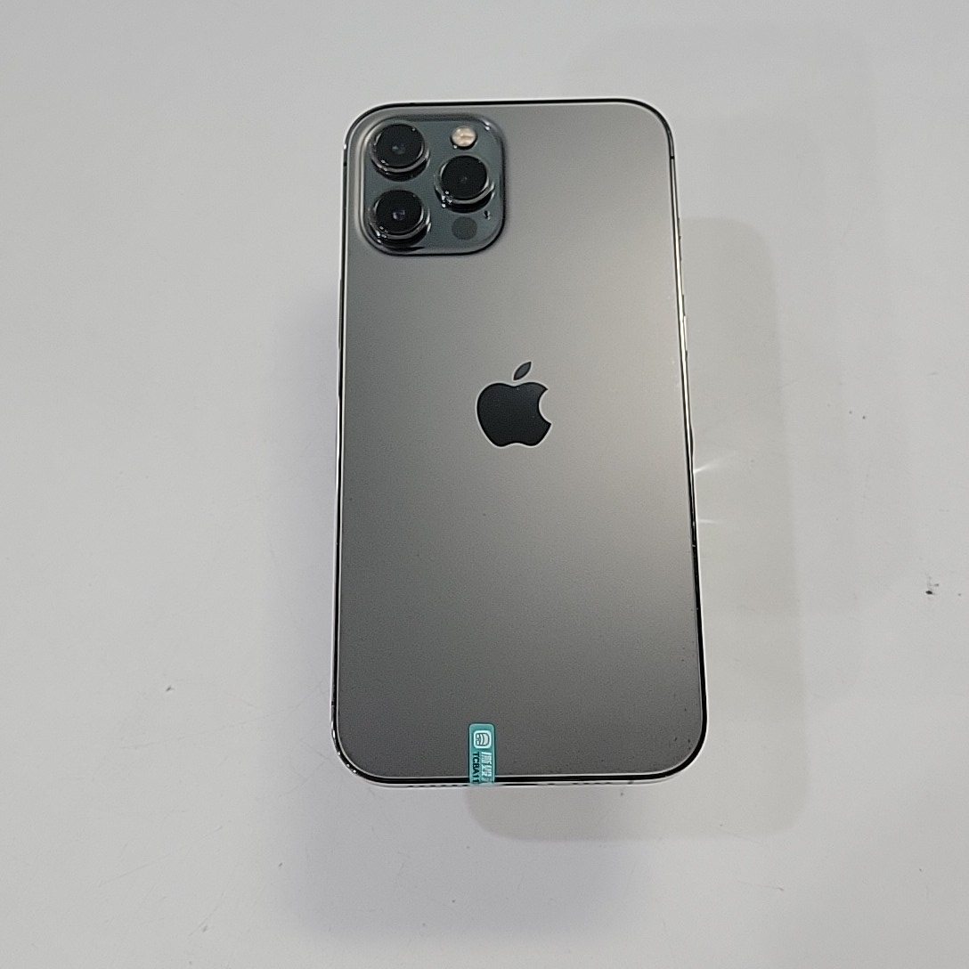 苹果【iPhone 12 Pro Max】5G全网通 石墨色 128G 国行 9成新 