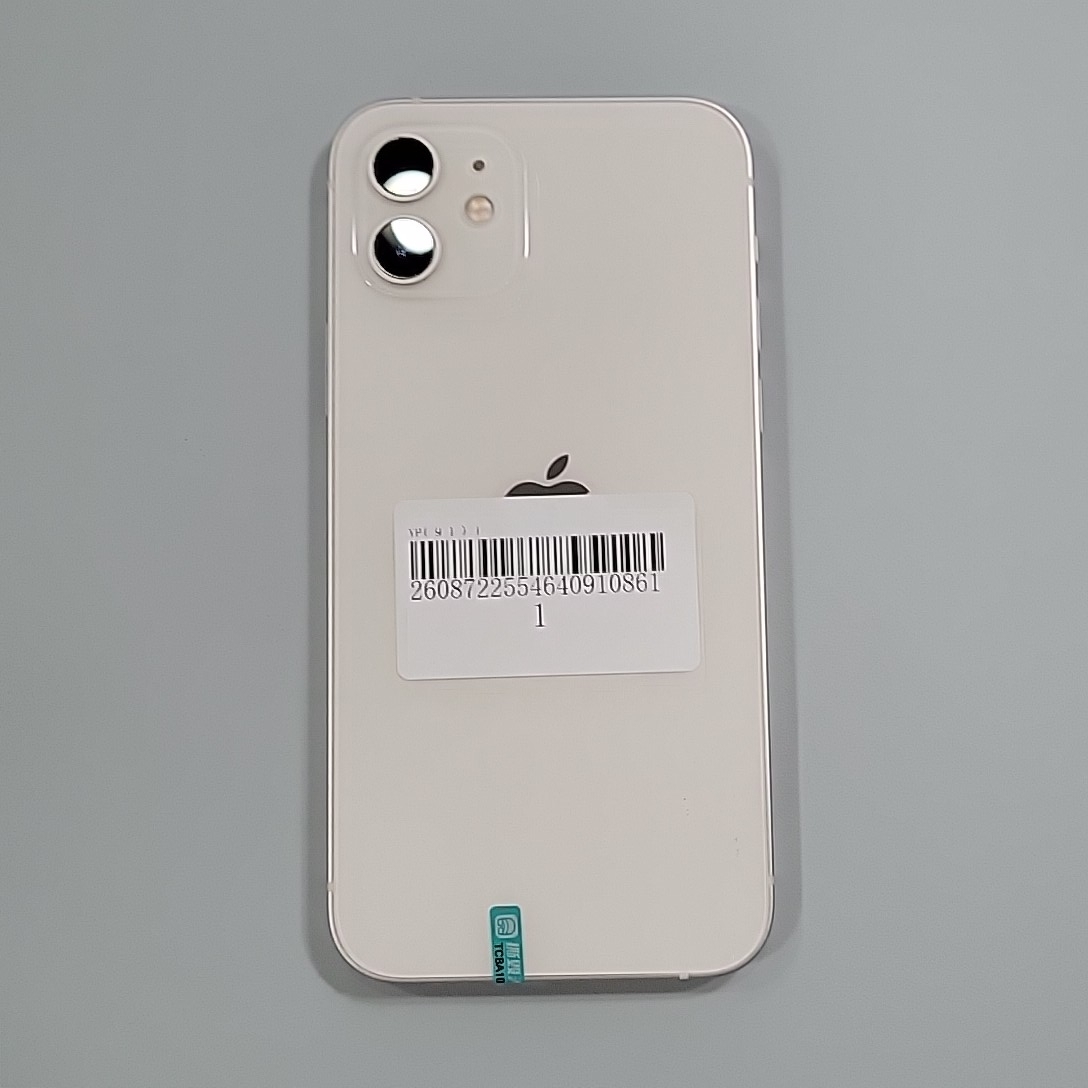 苹果【iPhone 12】5G全网通 白色 128G 国行 95新 