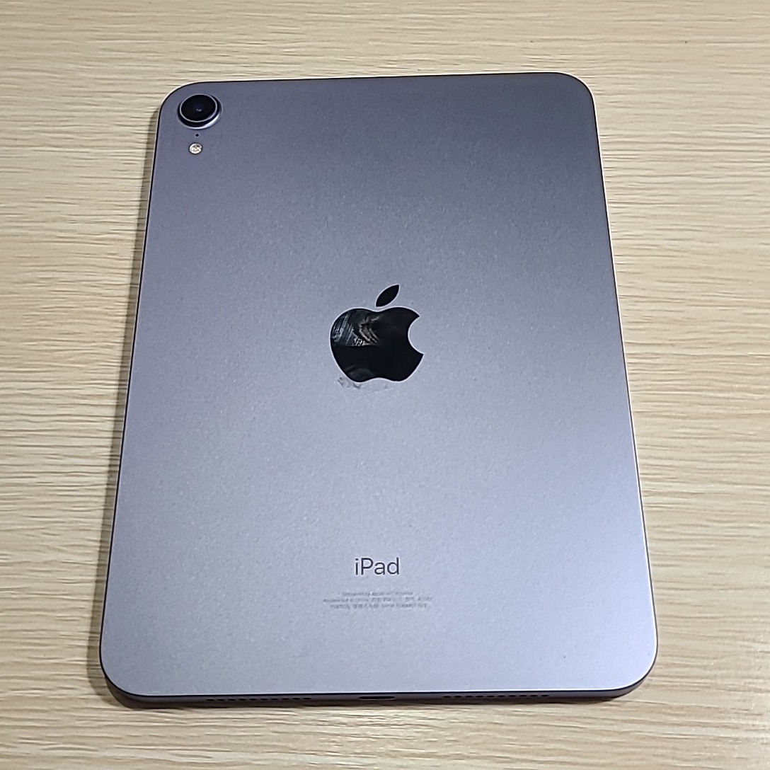 苹果【iPad mini 6】WIFI版 紫色 256G 国行 95新 