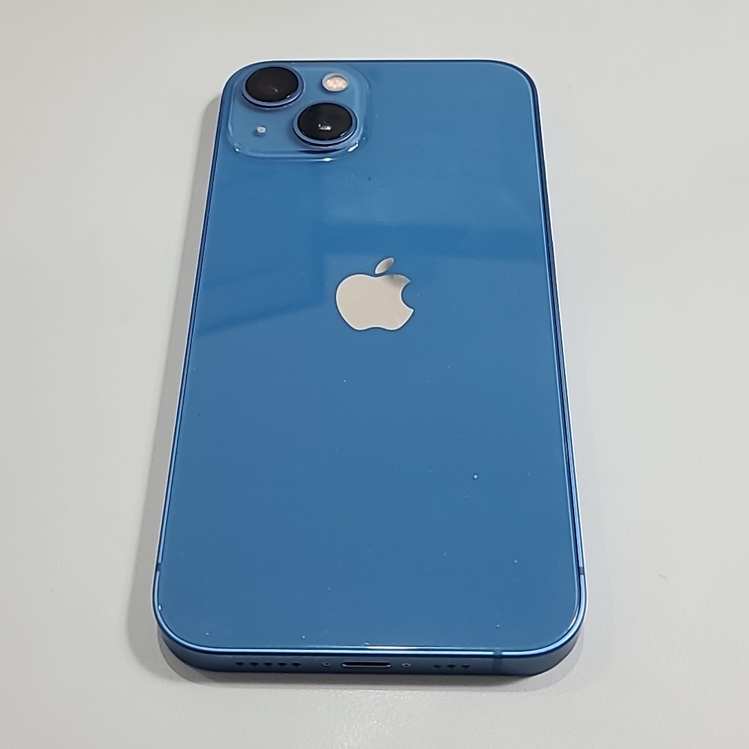 苹果【iPhone 13】5G全网通 蓝色 128G 国行 9成新 