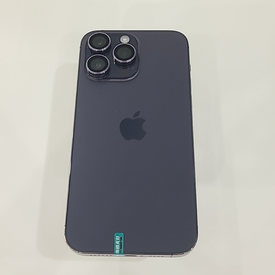 苹果【iPhone 14 Pro Max】5G全网通 暗紫色 256G 国行 99新 