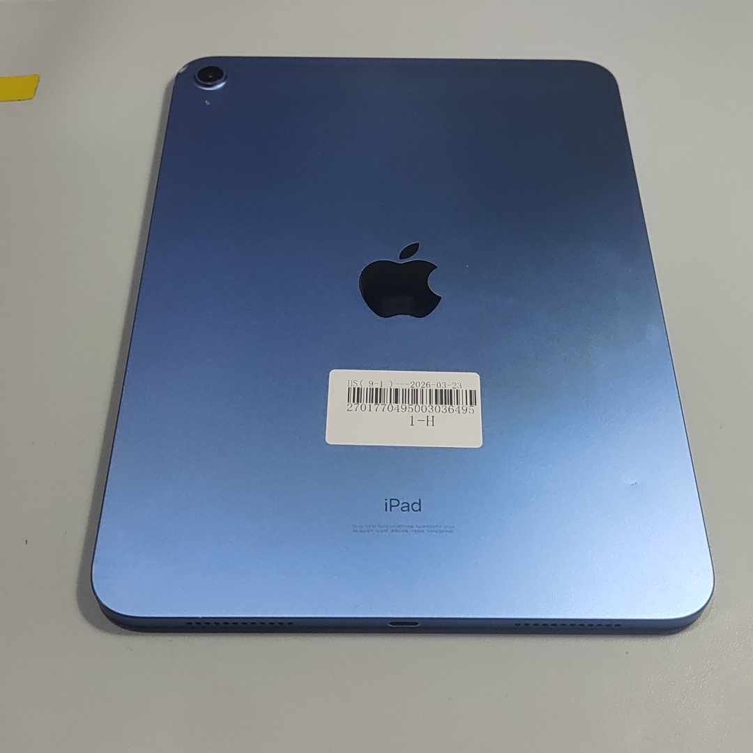 苹果【iPad10 10.9英寸 22款】9成新 