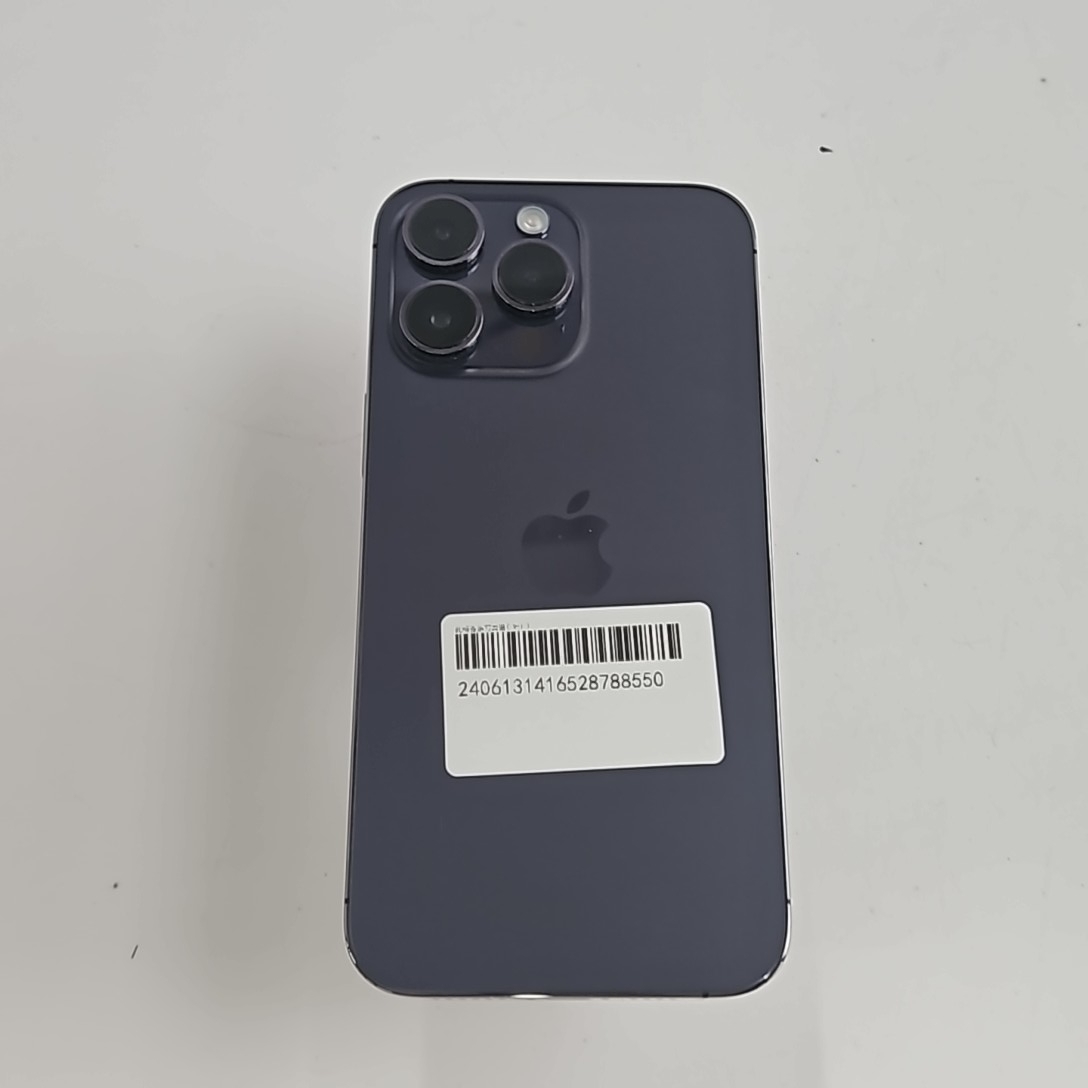苹果【iPhone 14 Pro Max】5G全网通 暗紫色 256G 国行 8成新 