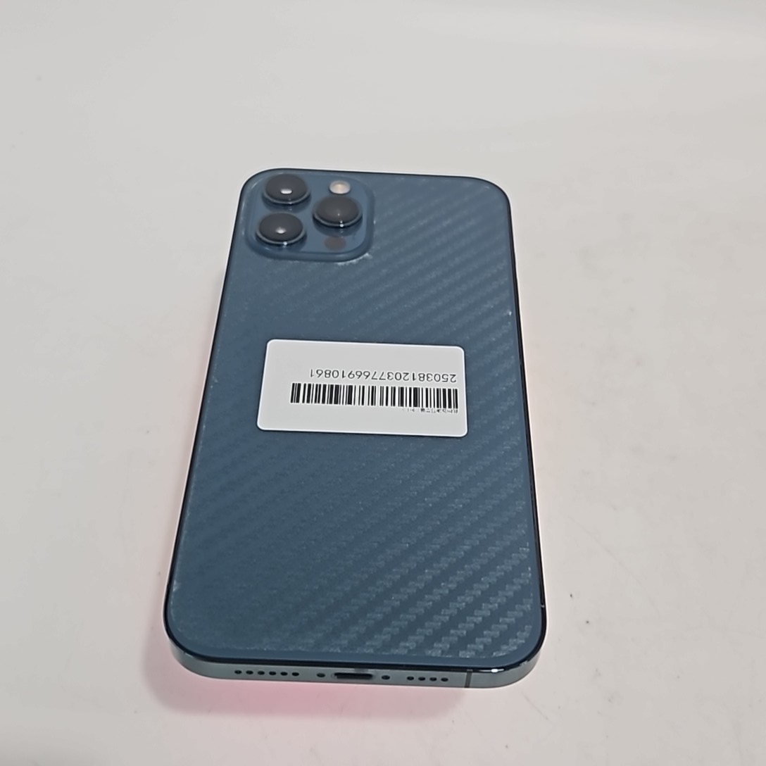 苹果【iPhone 12 Pro Max】5G全网通 海蓝色 256G 国行 95新 