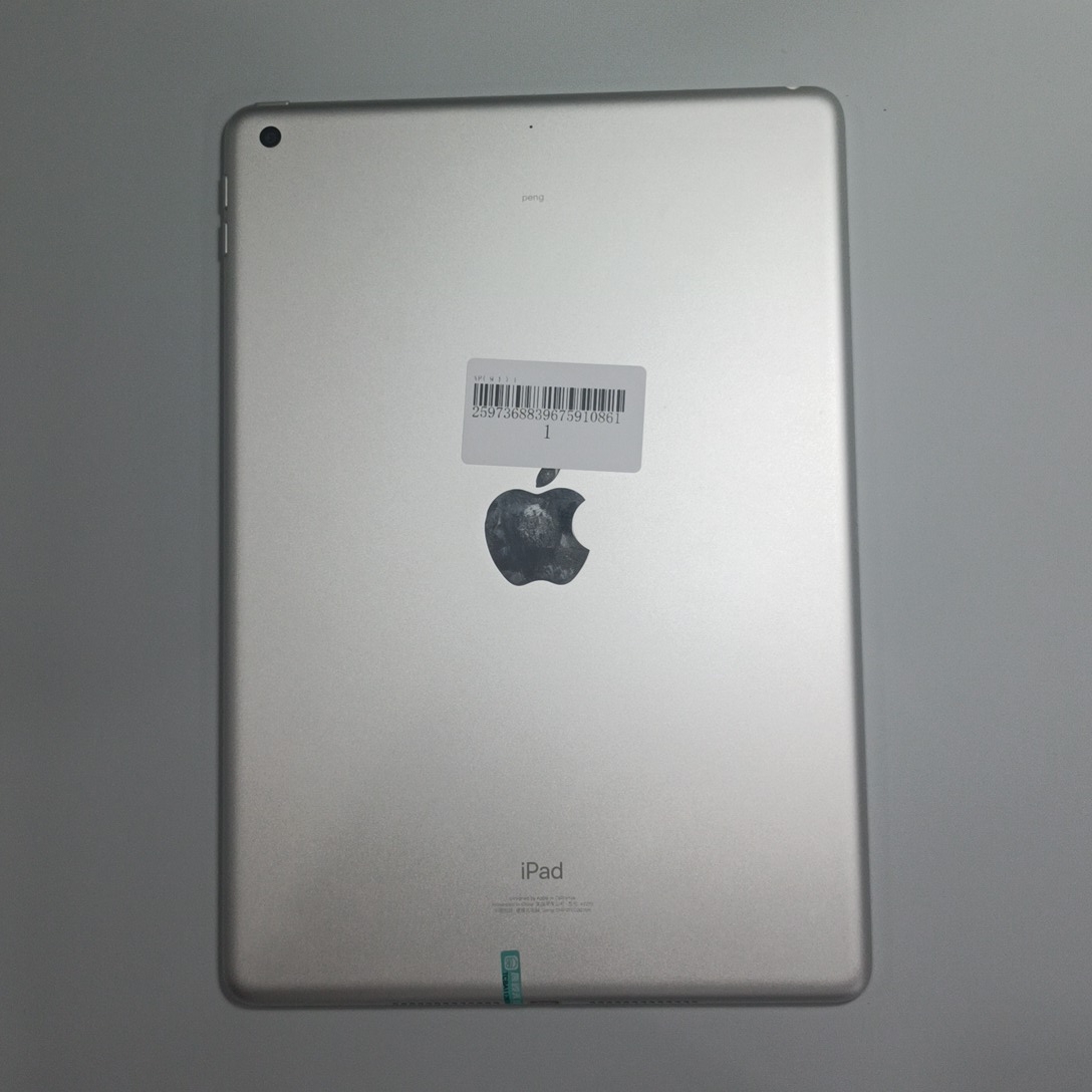 苹果【iPad8 10.2英寸 20款】WIFI版 银色 128G 国行 95新 