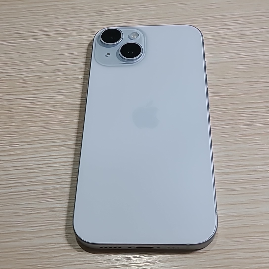 苹果【iPhone 15】5G全网通 蓝色 256G 国行 99新 