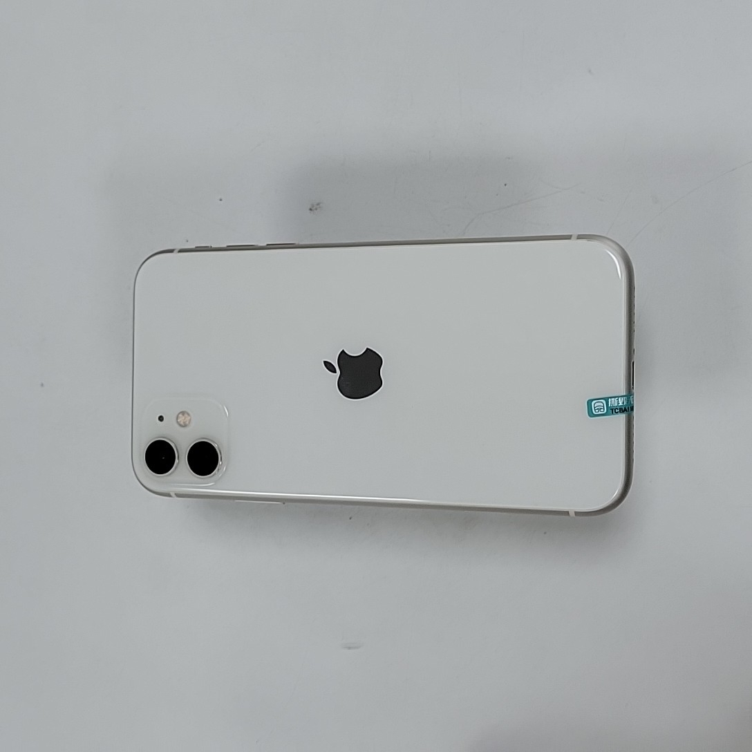 苹果【iPhone 11】4G全网通 白色 128G 国行 9成新 