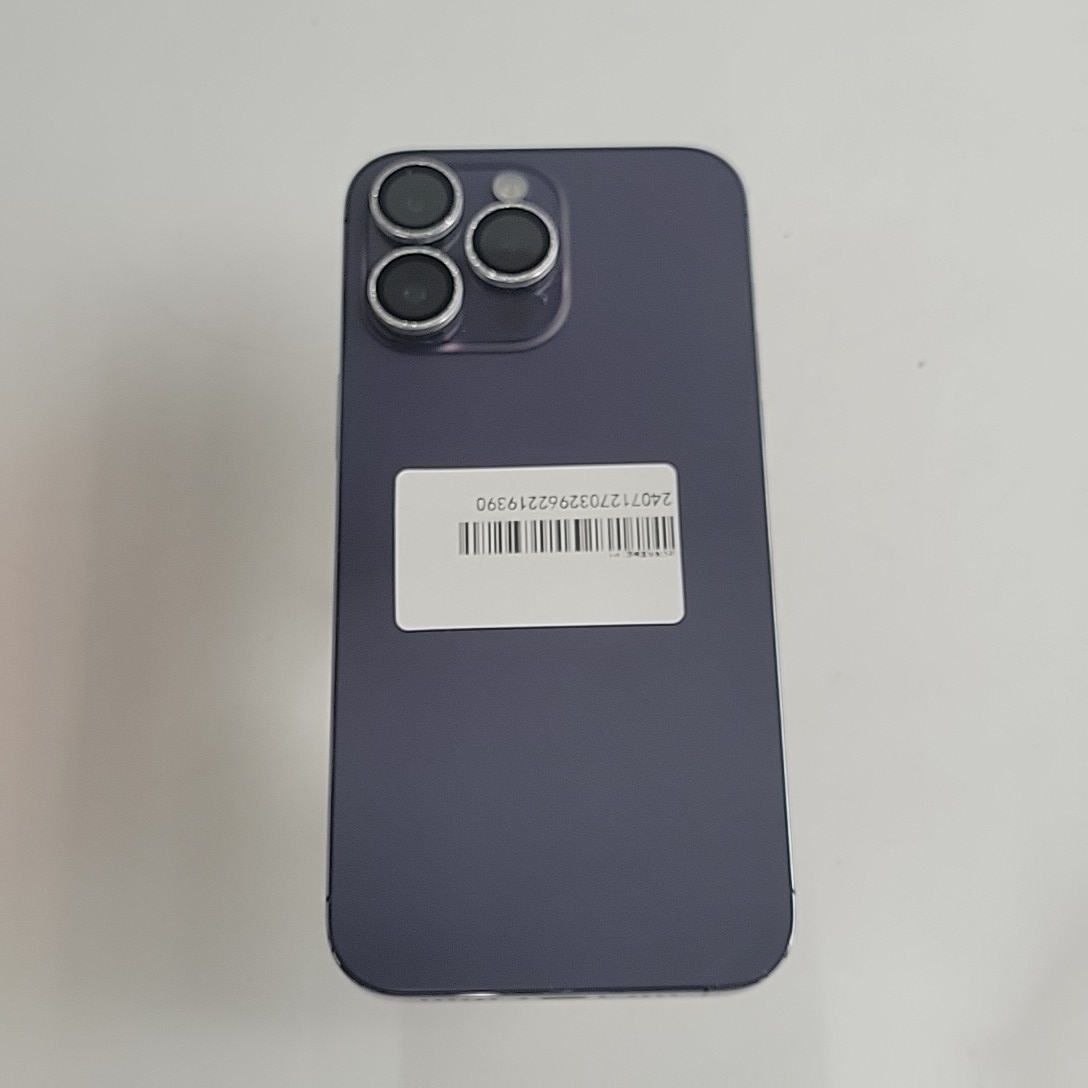 苹果【iPhone 14 Pro Max】5G全网通 暗紫色 128G 国行 95新 