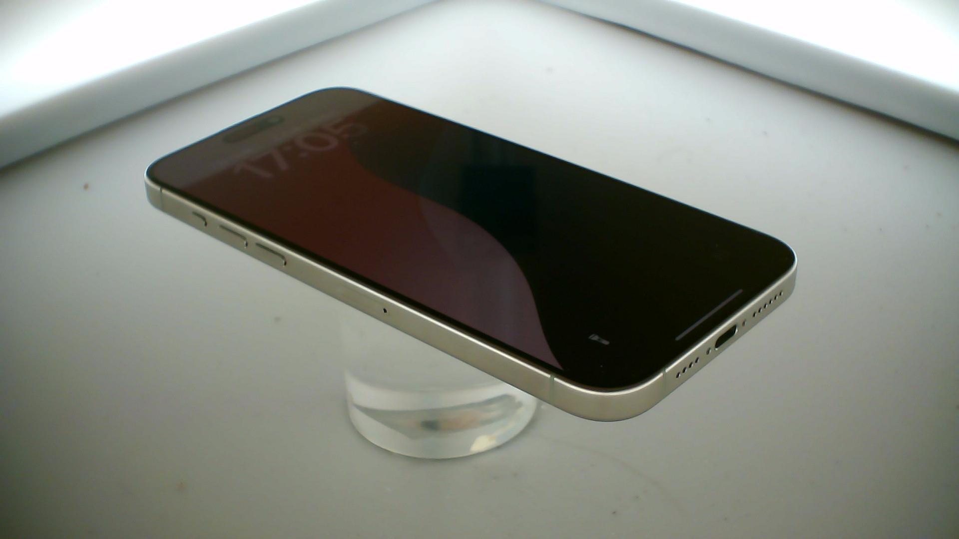 苹果【iPhone 15 Pro Max】5G全网通 原色钛金属 256G 国行 95新 